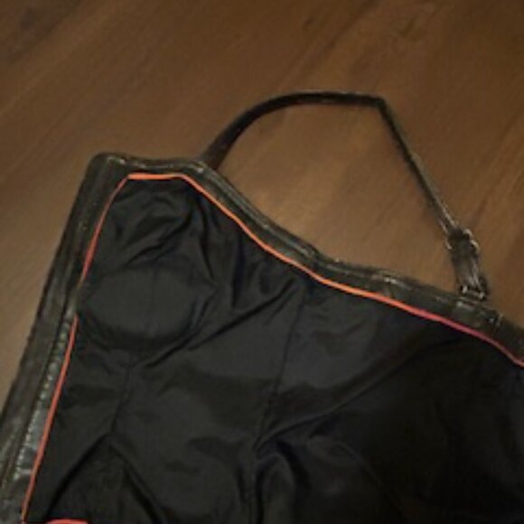 HARLEY DAVIDSON LEATHER ZIPPERED BUSTIER/HALTER - Picture 10 of 16